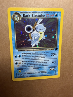 Pokemon TCG - Dark Blastoise 3/82 Team Rocket Holo Rare WOTC 1999 - Image 1