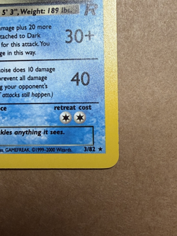 Pokemon TCG - Dark Blastoise 3/82 Team Rocket Holo Rare WOTC 1999 - Image 4