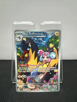 Iono's Kilowattrel 163/159 Pokemon Journey Together Illustration Rare Holo - NM - Image 1