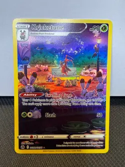 Kricketune #GG02/GG70 Pokemon Crown Zenith: Galarian Gallery Holo - NM - Image 1
