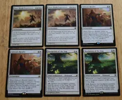 MTG 6x White Rare Enchantment Near-Death Experience, Gideon's Resolve & More - Image 2
