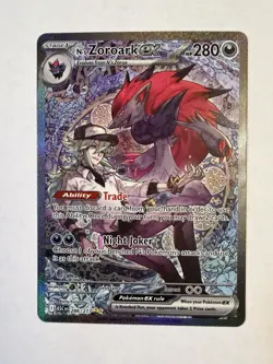 Pokemon N's ZOROARK special illustration Ascended Hero’s. 286/217. - Image 4