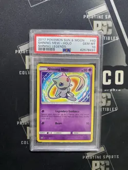 Pokemon Shining Legends Holo PSA 10 Shining Mew 40/73 GEM Mint Rare - Image 1