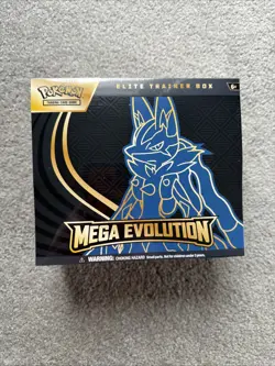 Pokemon TCG Pokemon Mega Evolution Lucario ETB Elite Trainer Box NEW *LOOK*! - Image 1