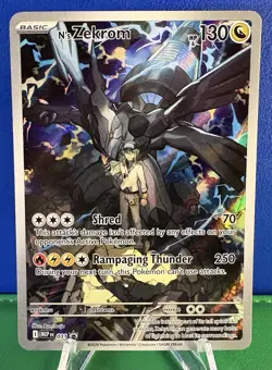 Pokemon TCG N’s Zekrom 031 Ascended Heroes Black Star Promo - Near Mint - Image 1