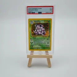 2000 POKEMON BASE SET 2 #11 NIDOKING-HOLO PSA 7 - Image 1