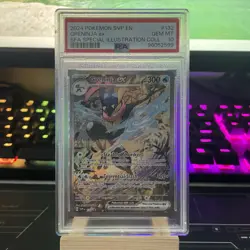 GRENINJA EX SVP Scarlet & Violet Shrouded Fable Promo #132 PSA 10 Pokemon - Image 1