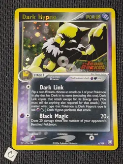 Dark Hypno 6/109 - ex Team Rocket Returns Stamped Reverse Holo Pokemon TCG NM - Image 1