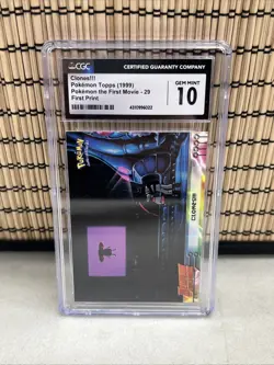 1999 TOPPS POKEMON THE MOVIE CLONES!!! First Print #29 CGC 10 - Image 1