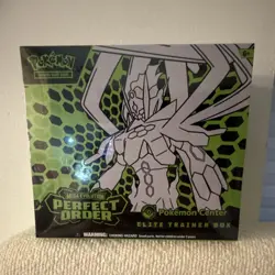 Pokemon Mega Evolution Perfect Order Elite Trainer Box Zygarde Tyrunt 2025 - Image 1