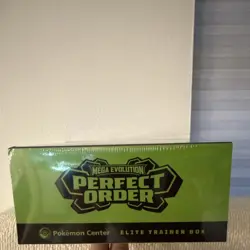 Pokemon Mega Evolution Perfect Order Elite Trainer Box Zygarde Tyrunt 2025 - Image 4