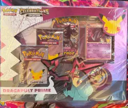 Pokemon Celebrations Dragapult Prime TCG Promo Collectors Edition Box 2021 - Image 1
