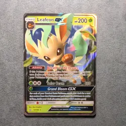 Pokemon TCG - Ultra Prism - Leafeon GX - 13/155 - NM - Image 1