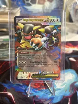 Pokemon TCG: Mega Evolution - Mega Kangaskhan ex (MEP-025) Black Star Promo - Image 1