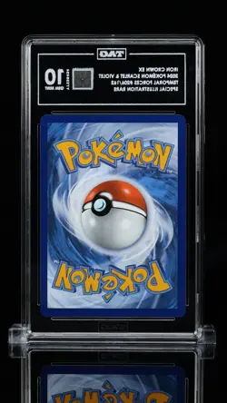 IRON CROWN EX SIR #206/162 - 2024 EN POKEMON S&V TEMPORAL FORCES TAG GEM MINT 10 - Image 2