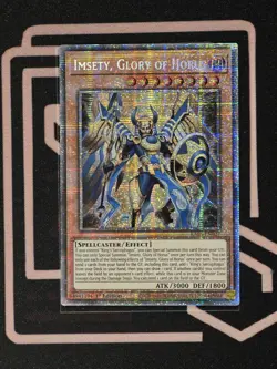 RA05-EN027 Imsety, Glory to Horus Starlight Rare 1st Edition YuGiOh - Image 1