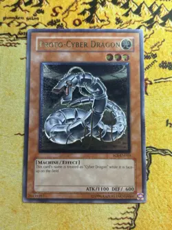Yugioh Proto-Cyber Dragon SOI-EN010 Ultimate Rare Unlim Shadow of Infinity NM - Image 2