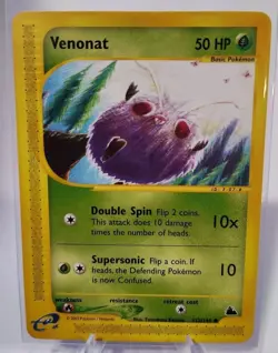 Pokemon Card - Venonat Skyridge 112/144 Non Holo NM - Image 1
