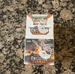 Pokemon Obsidian Flames Half Booster Box (18 Packs) NEW & SEALED - Image 1