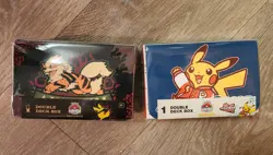 Pokemon World Championships 2025 Anaheim Pikachu/Arcanine Double Deck Box Bundle - Image 1