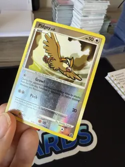 Pokemon Card - Pidgey Secret Wonders 99/132 Common Reverse Holo - Image 2