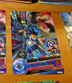 DRAGON BALL Z GT DBZ DBS HEROES CARD PRISM RARE CARTE HGD1 07 DBH JAPAN ** - Image 1