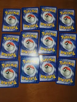 Vintage Pokemon 8 Cards Lot Base Set Rare - Image 2