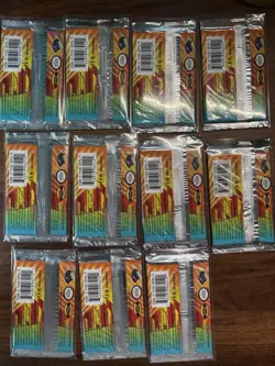 Pokemon TCG 1st Edition Gym heroes Booster Packs Lot (11) Factory Sealed - Image 2