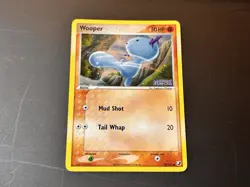 Wooper 79/115 Reverse Holo EX Unseen Forces NM Pokemon Card Stamped - Image 1