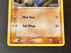 Wooper 79/115 Reverse Holo EX Unseen Forces NM Pokemon Card Stamped - Image 4