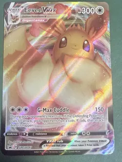 Eevee VMAX SWSH087 Sword & Shield Promo Card Near Mint Condition - Image 1