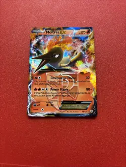 Pokemon Moltres EX TCG Team Plasma 14/135 Plasma Storm Ultra Rare Holo Card - Image 1