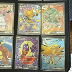 pokemon 151 ex lot english 8 Cards - Image 4