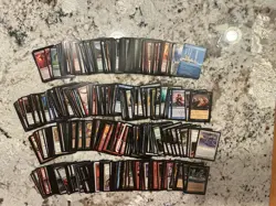 Mtg Uncommon Lot x400 - Magic The Gathering Uncommon Card Lot Mtg Uncommons Lp - Image 1