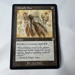 Ashnod's Altar (Schematic) The Brothers' War: Retro Frame Artifacts Regular - Image 1