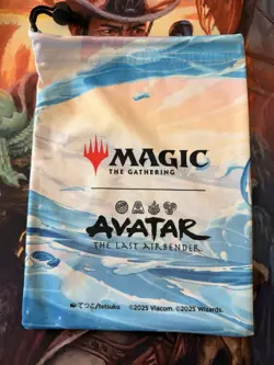 New MTG Avatar the Last Airbender Promo Dice Bag Set (5) Total Bags - Image 3