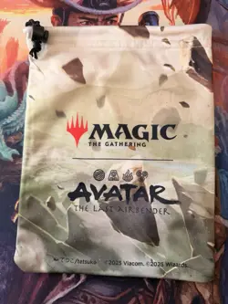 New MTG Avatar the Last Airbender Promo Dice Bag Set (5) Total Bags - Image 5