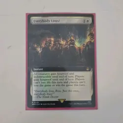 Everybody Lives! Foil Rare Instant Universes Beyond Doctor Who 338 White - Image 1