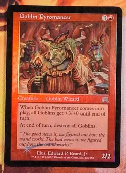Goblin Pyromancer Onslaught FOIL Magic the Gathering MtG - Image 1