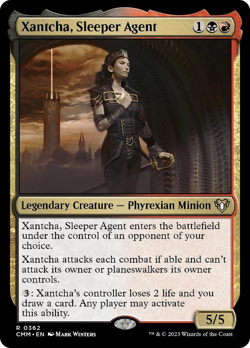 Xantcha, Sleeper Agent [Commander Masters] Near Mint - Image 1