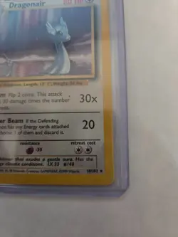 Pokemon Card - Dragonair Base Set 18/102 Rare LP - Image 5