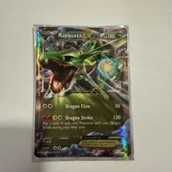 🔥2015 Rayquaza EX XY73 Promo Holo Pokemon Card - Image 1