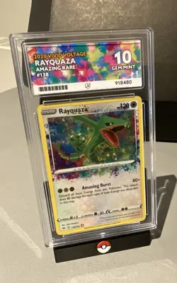 Pokemon TCG | Rayquaza | Amazing Rare | 138/185 | ACE 10 - Image 1