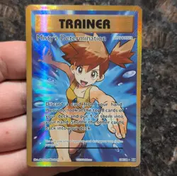 Pokemon Misty's Determination Full Art Ultra Rare Holo Evolutions 108/108 - Image 1