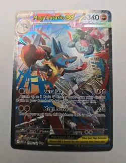 Pokemon TCG Mega Lucario ex 179/132 Mega Evolution Special Illustration Rare MEG - Image 5