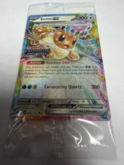 Pokemon TCG Eevee EX 075/131 Stamped Double Rare Prismatic Evolutions - Sealed - Image 1