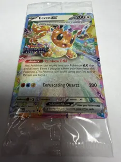 Pokemon TCG Eevee EX 075/131 Stamped Double Rare Prismatic Evolutions - Sealed - Image 2