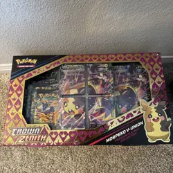 Pokemon TCG: CZ Morpeko V-Union Premium Playmat Collection Box (5 Boosters) - Image 1