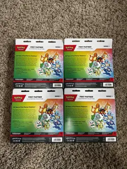 Pokemon TCG First Partner Illustration Collection Series 1 Sealed - Lot of 4 - Image 2