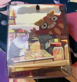 Pokemon Deck Box Case Darumaka Litwick Pokemon Center JPN Brand New US Seller - Image 1